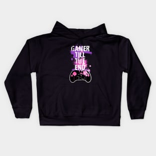 Gamer Till The End Kids Hoodie